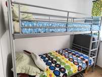 Beliche IKEA com estrados e colchões