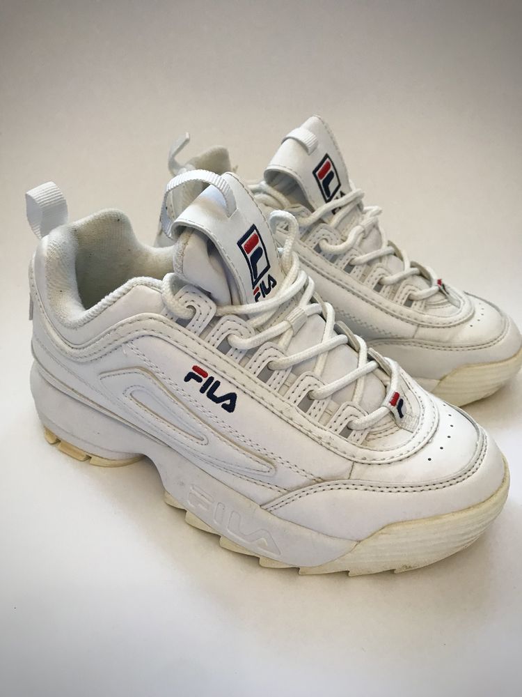 Кросівки Білі. FILA. Оригінал. Італія. 35 розмір. Устілка 22,5 см