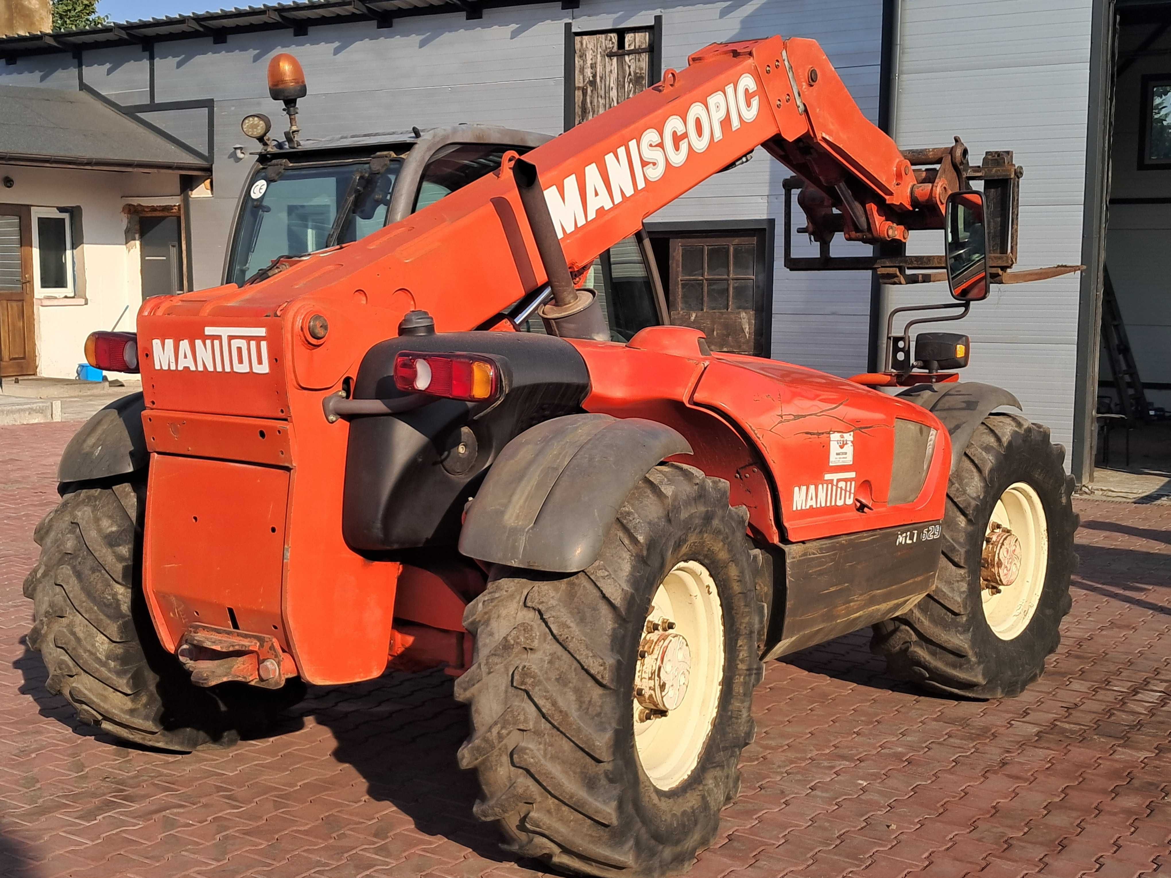 Ladowarka teleskopowa manitou 629 , r 99 , 633