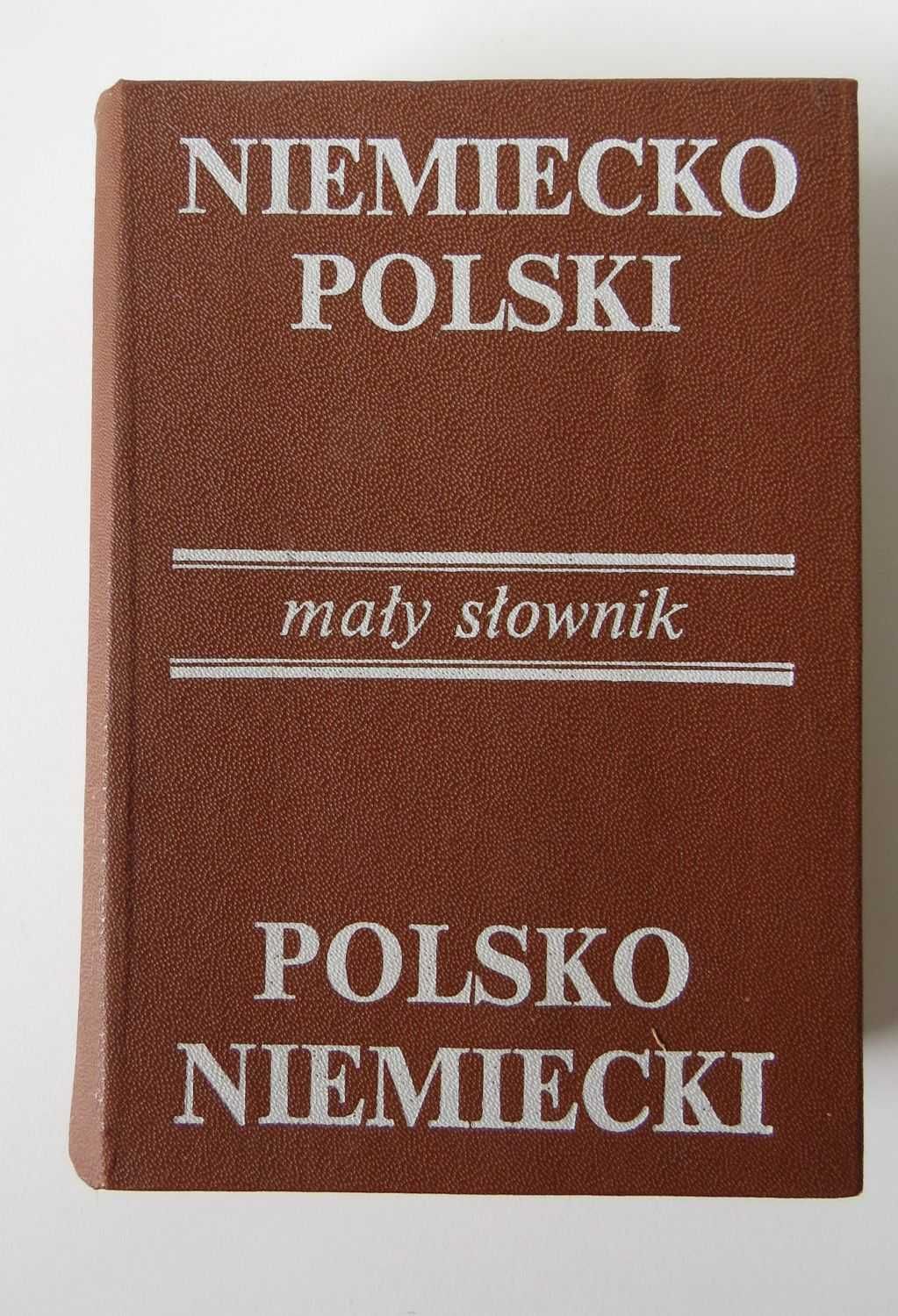 słownik niemiecko polski i polsko niemiecki kieszonkowy