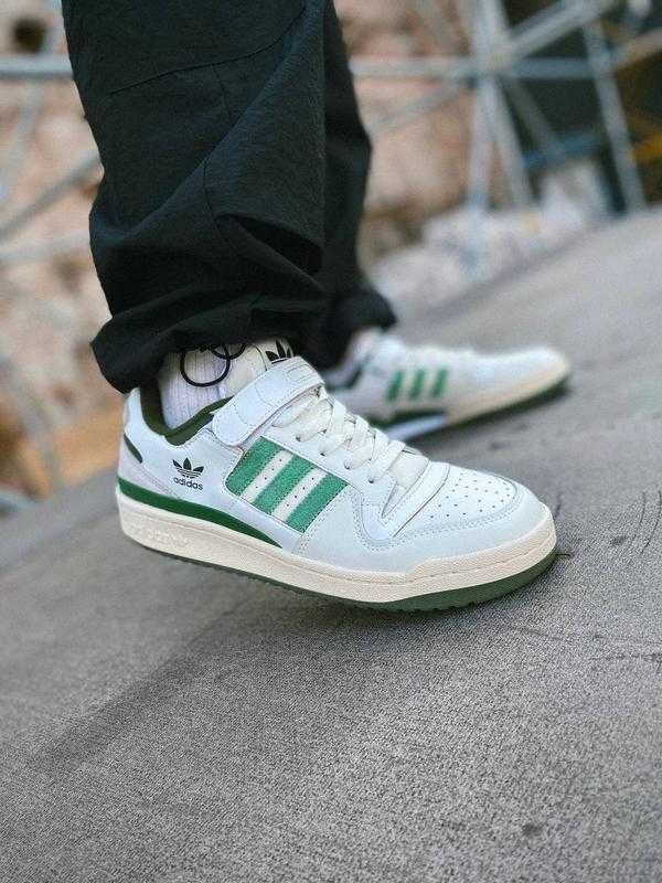 Кроссовки/Кросівки Adidas Forum 84 Low Green/Кеди/Останні розміри