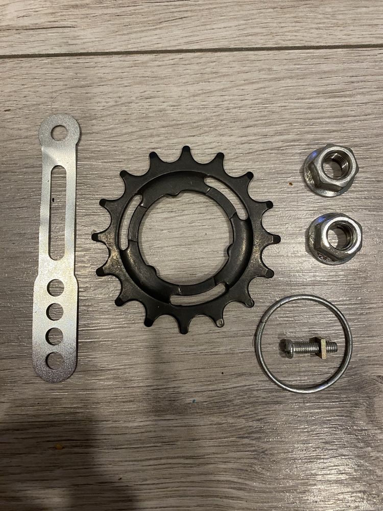 Zębatka kontry kontra single speed fix wigry nexus 16t