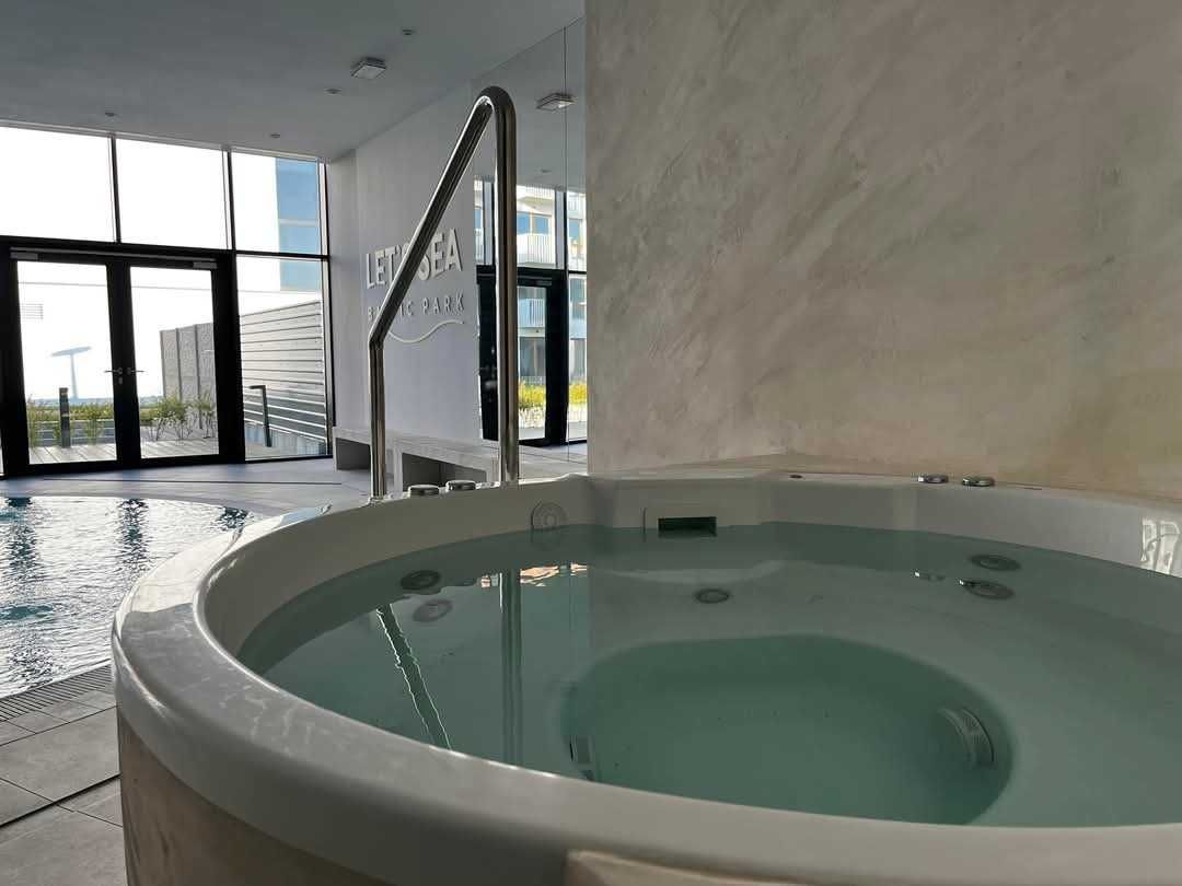 Apartament BalticHoff Dune z widokiem na morze 50 m od plaży basen SPA