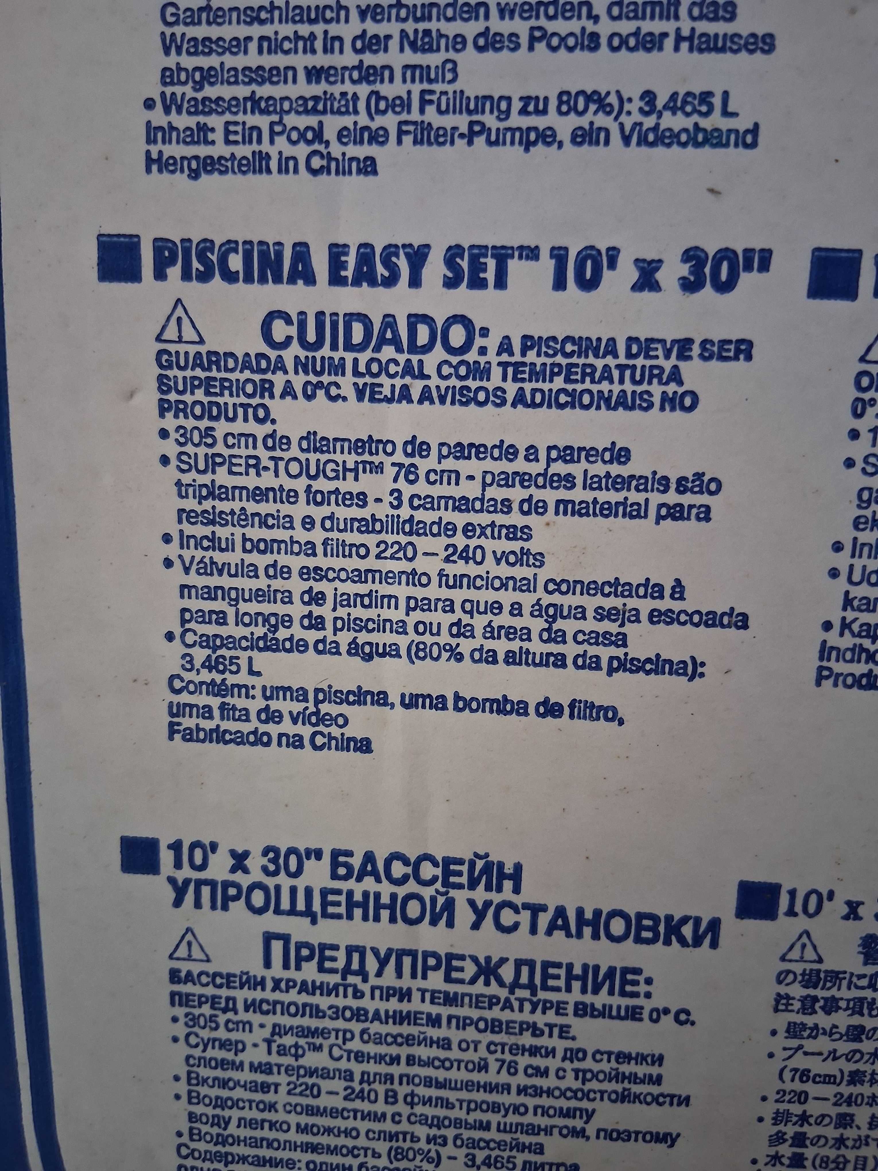 Piscina NOVA Intex Easy Set 305 cm × 76cm