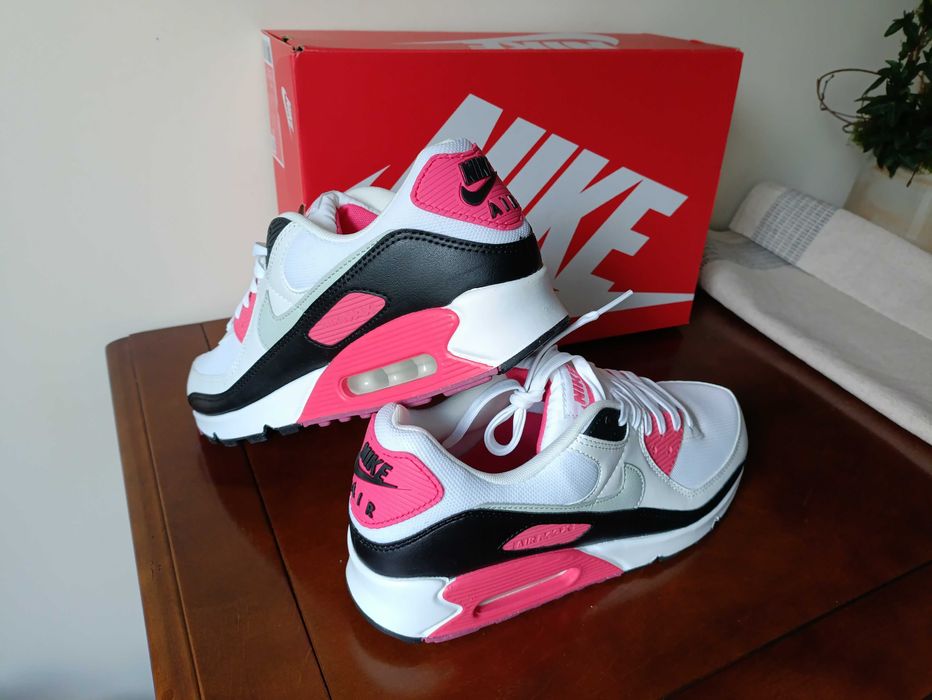 (r.Eur 44,5) Nike Air Max 90 Aster Pink DH8010 kolor 105 różowe białe