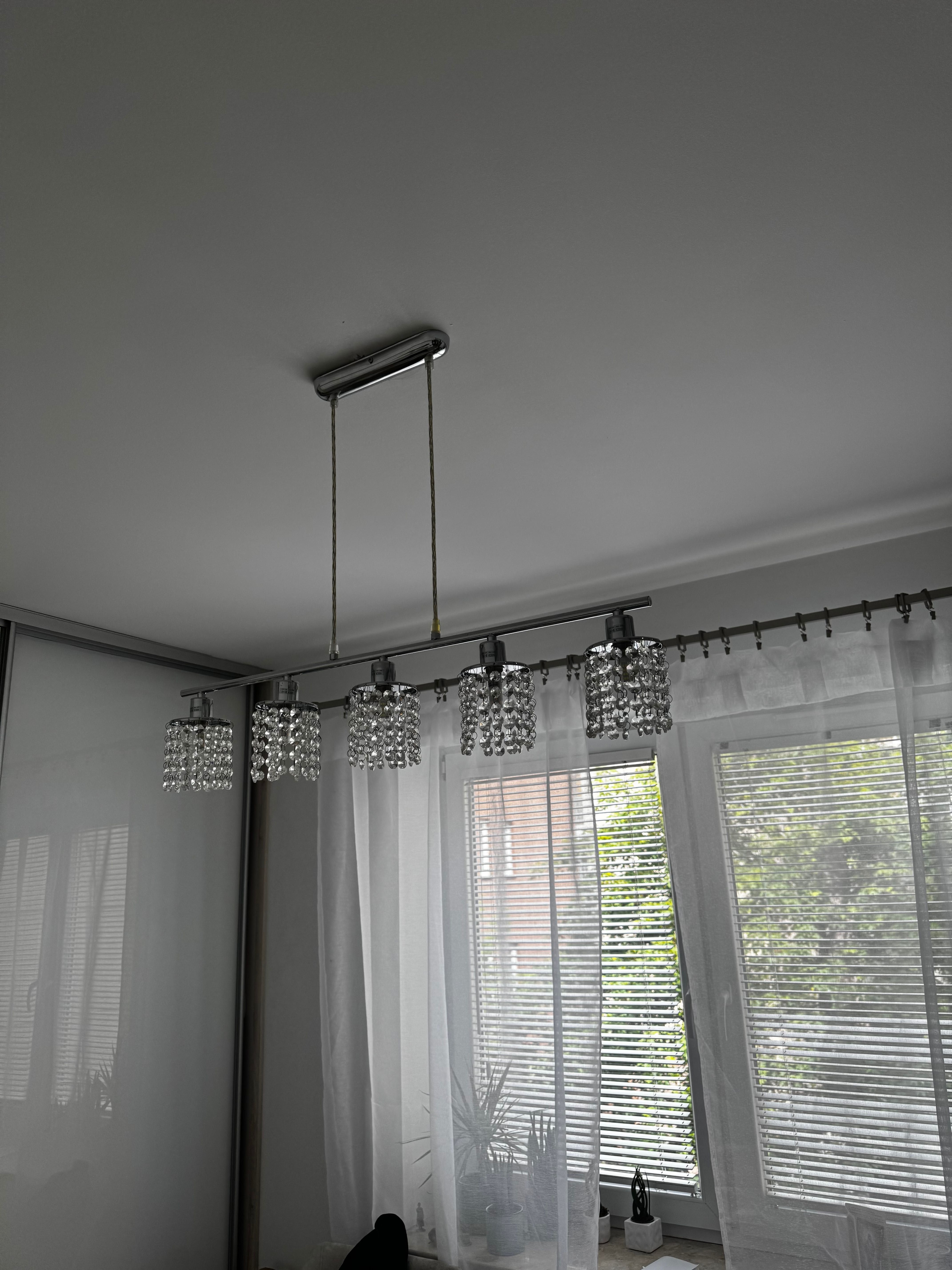 Komplet oświetlenia glamour