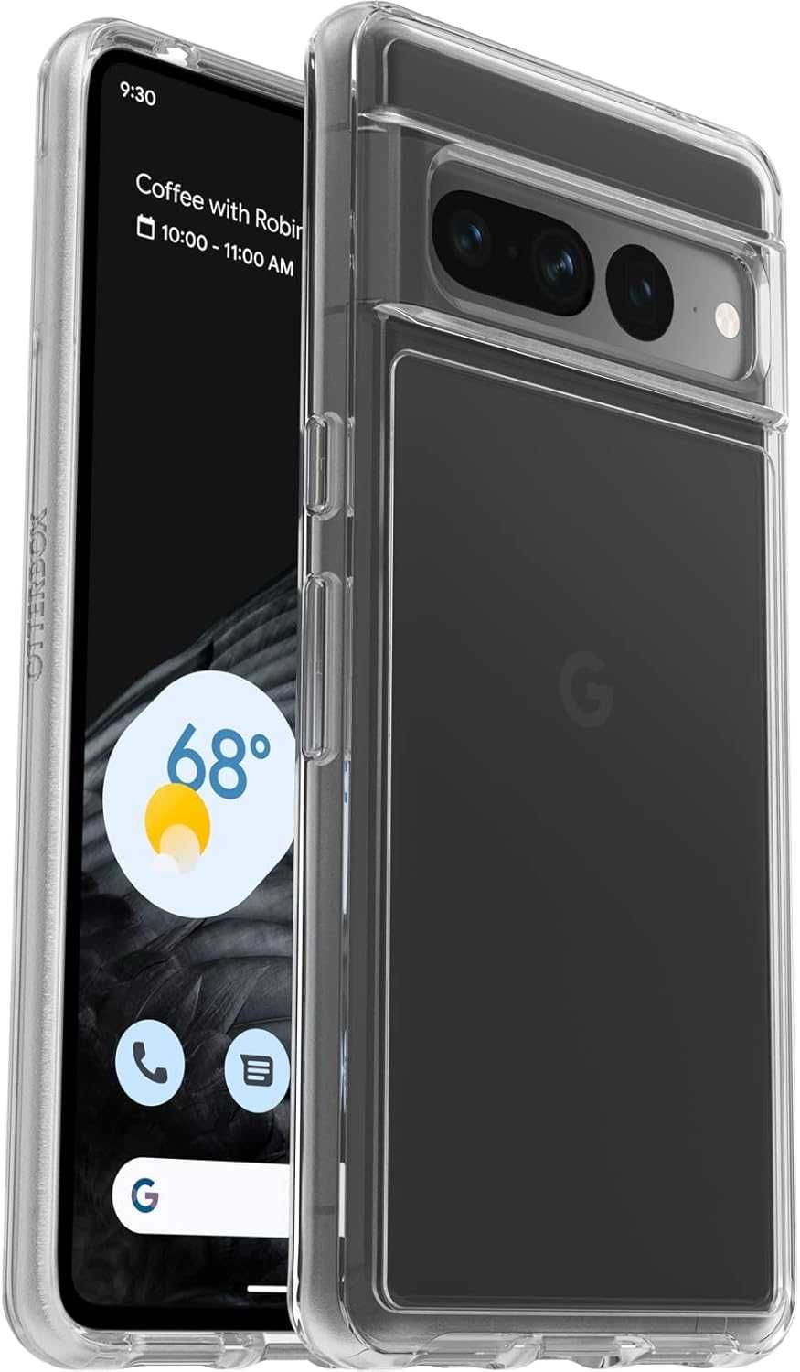 Otterbox Symmetry etui do Google Pixel 7 Pro pancerne bezbarwne