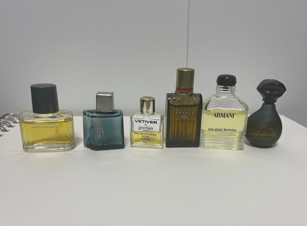Мініатюри чоловічих парфумів вінтаж Guerlain, , Aramis, Davidoff