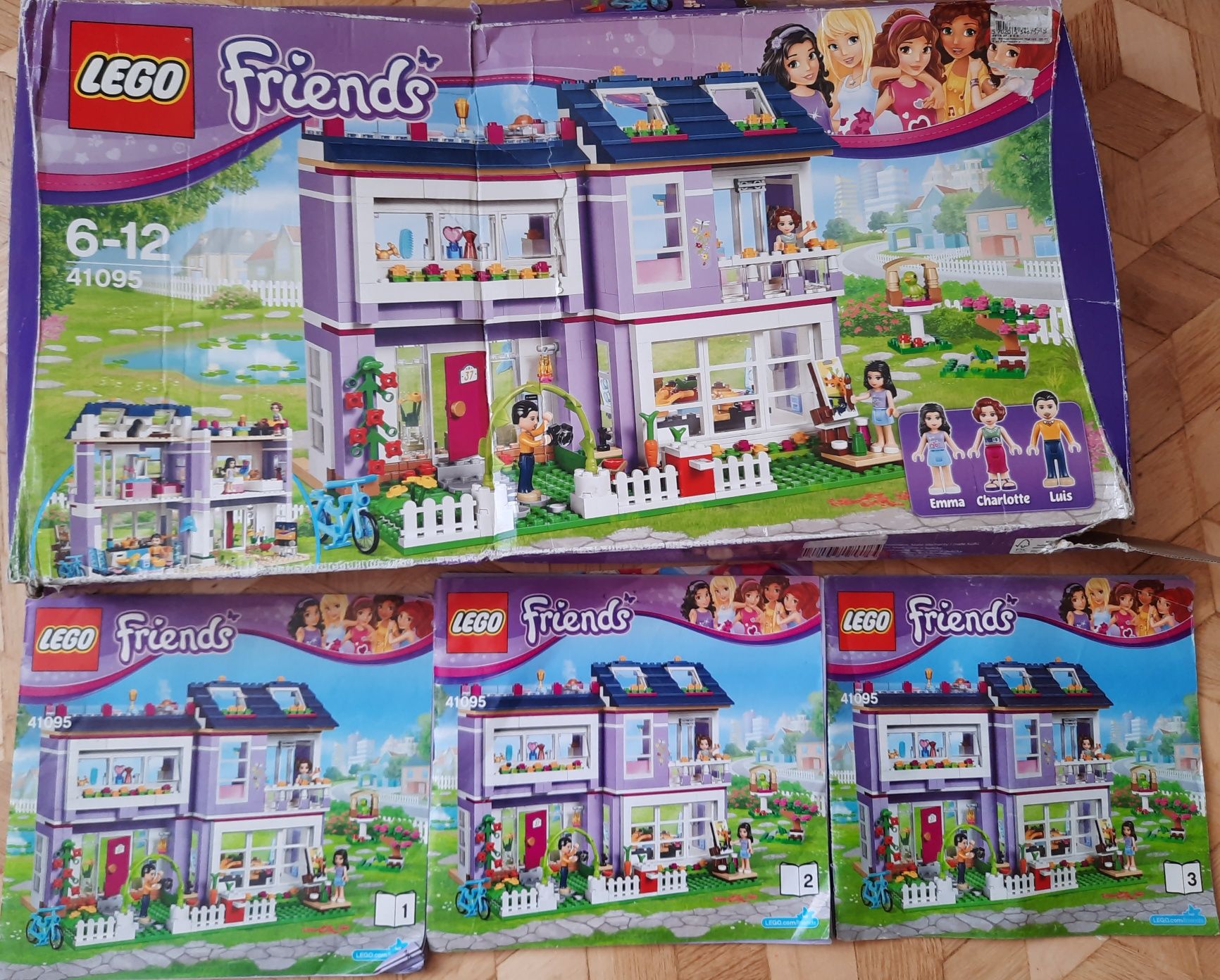 Lego Friends Domek Emmy 41095 Unikat