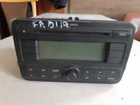 Radio Skoda Fabia z kodem