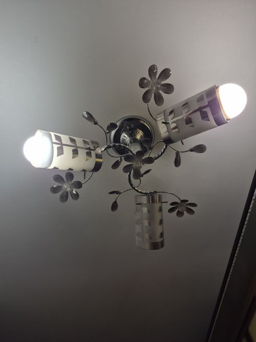 Люстра сіра в коридор, кухню