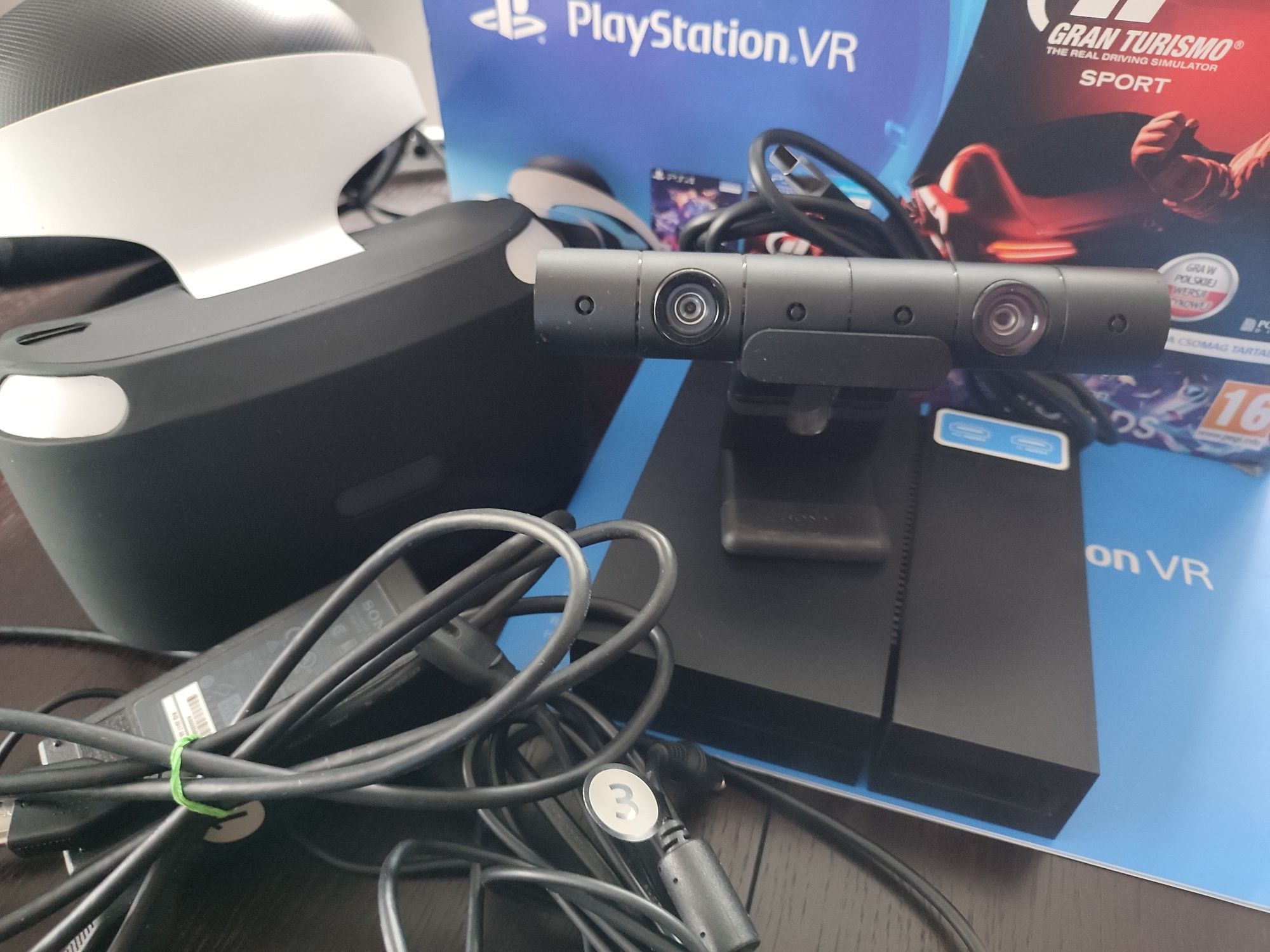Zestaw PlayStation 4 VR move komplet Ps4 5 Sony kamera kontroler ruchu