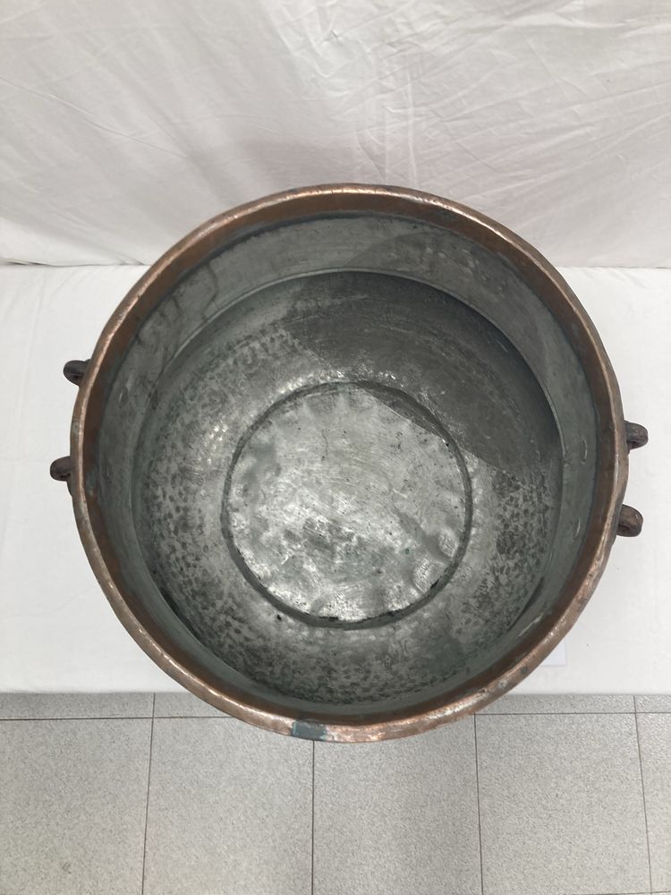 Pote grande de cobre com asas (Promoção)