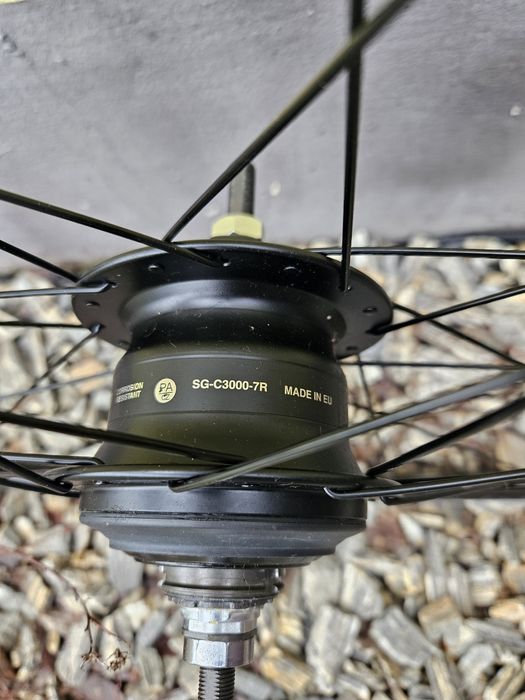 Koło 28"Alu z przekładnią Shimano Nexus 7-biegów