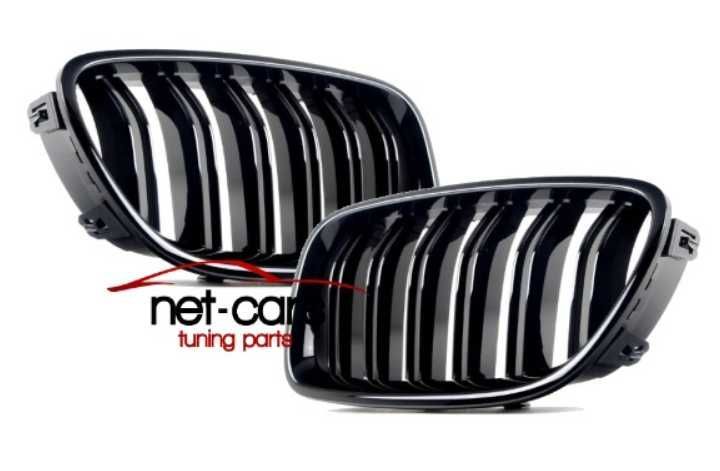 Grill Nerki BMW E90 E91 LCI wzór M3 M pakiet czarny mat