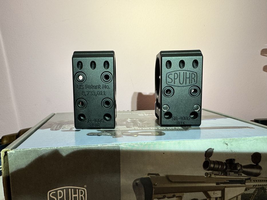 Montaż SPUHR SR-4006 na tubus 34mm