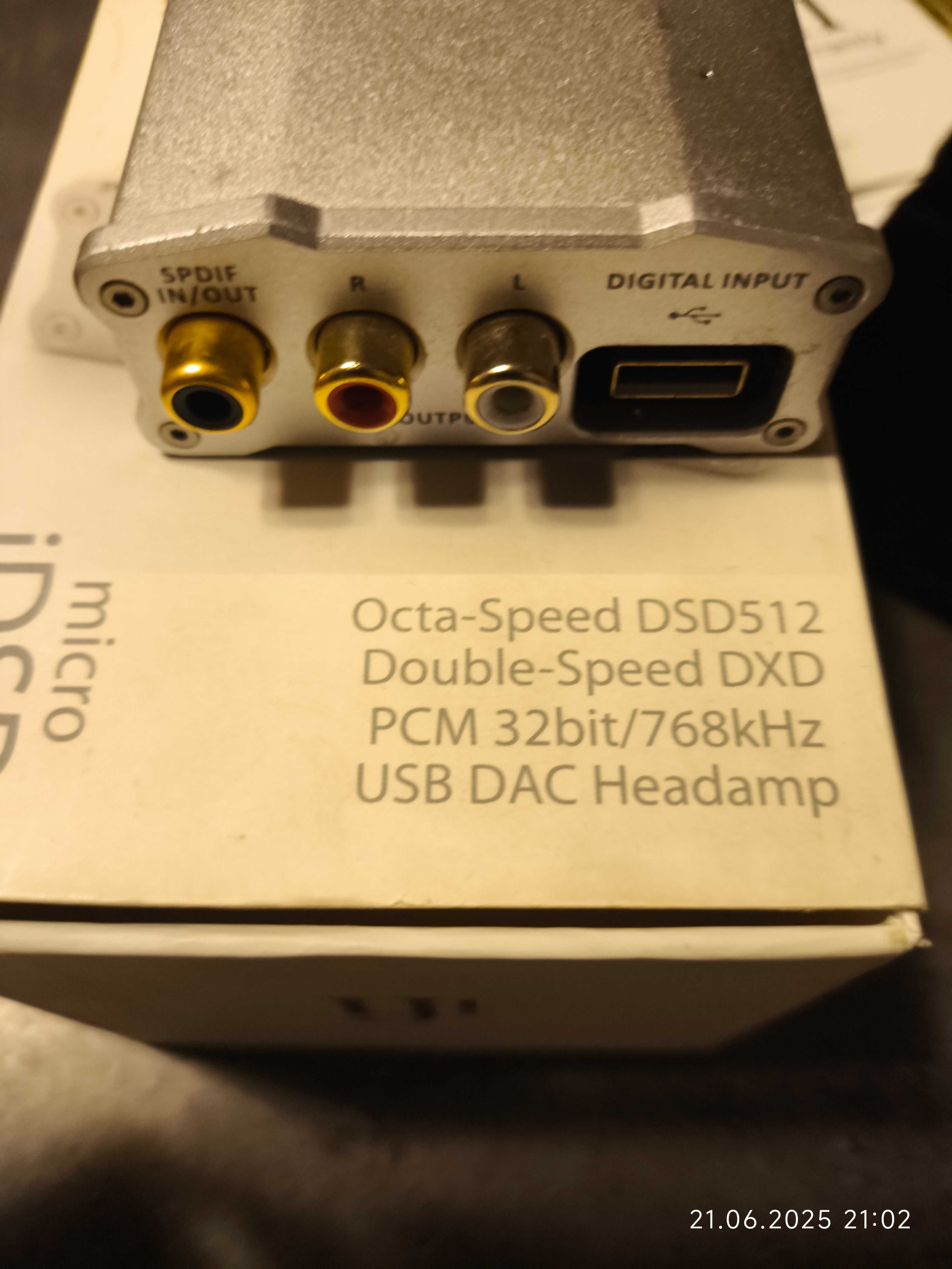 iFi Micro iDSD Przenośny DAC, DSD 512 - Prawdziwy TOP