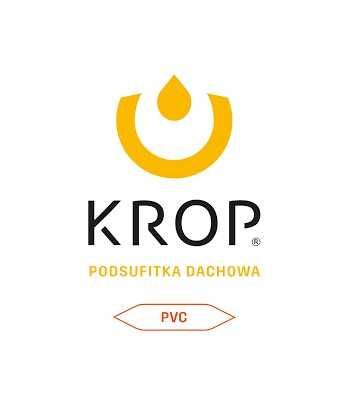 KROP PODSUFITKA PEŁNA PVC dł. 3 m drewnopodobna trzypanelowa