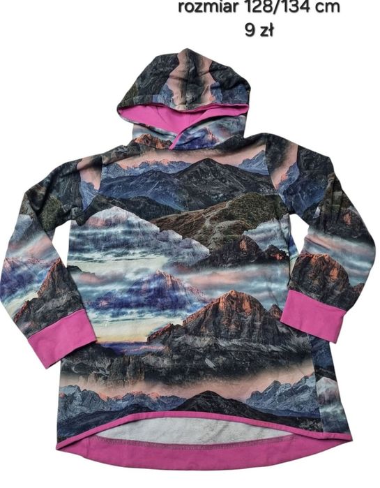 Rozmiar 128/134 bluza dziewczęca
