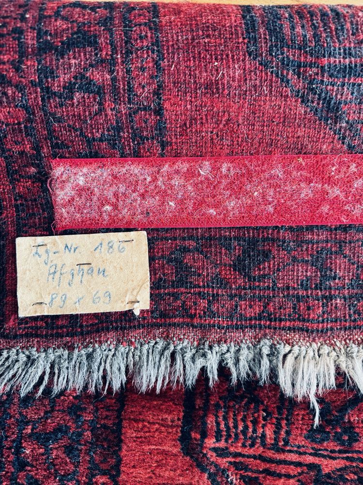 Stary dywanik Afgan 89/69 cm