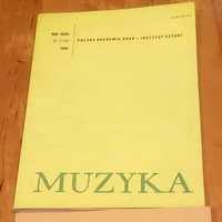 MUZYKA - Kwartalnik IS PAN - Nr 1  1990