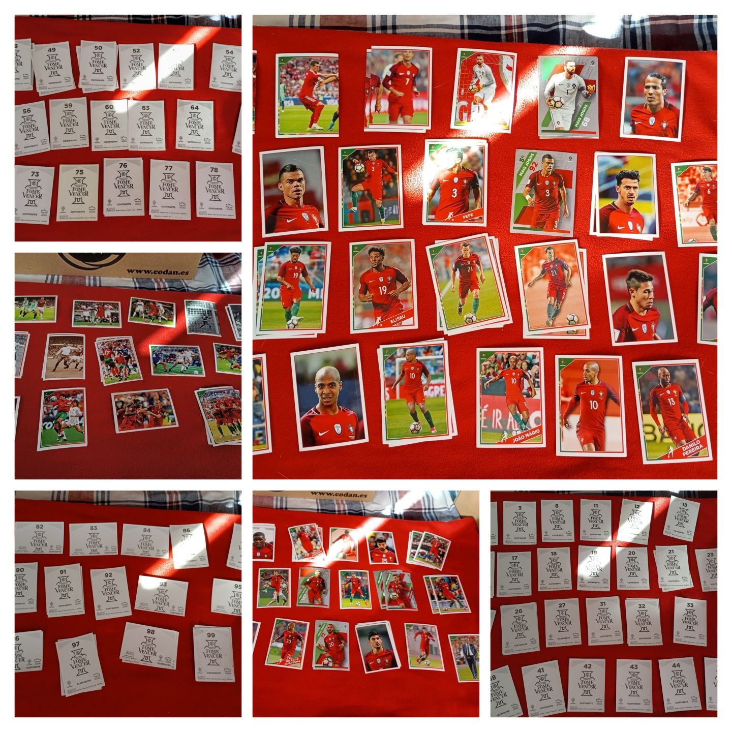 Cromos de futebol