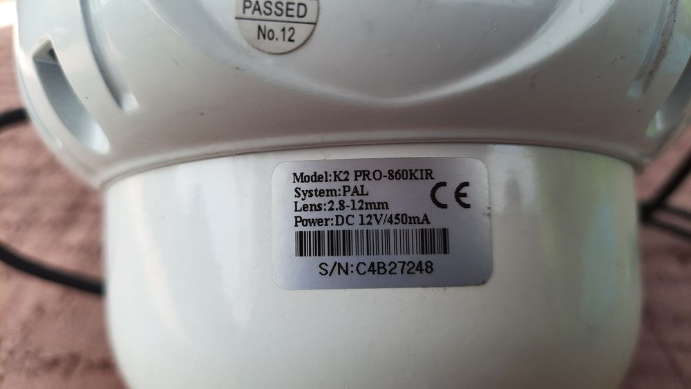 Sprzedam kamerę kopułową K2pro