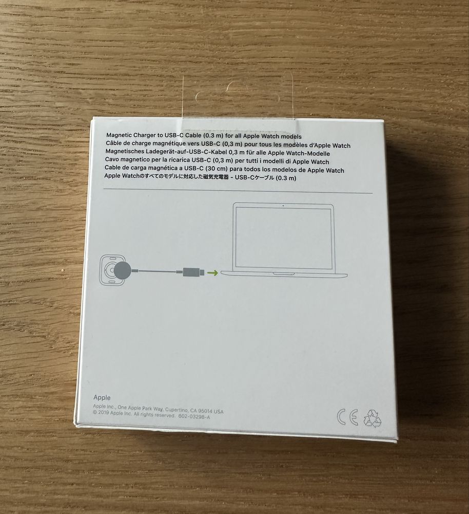Ładowarka Apple Watch USB-C 0,3 m MX2J2ZM/A
