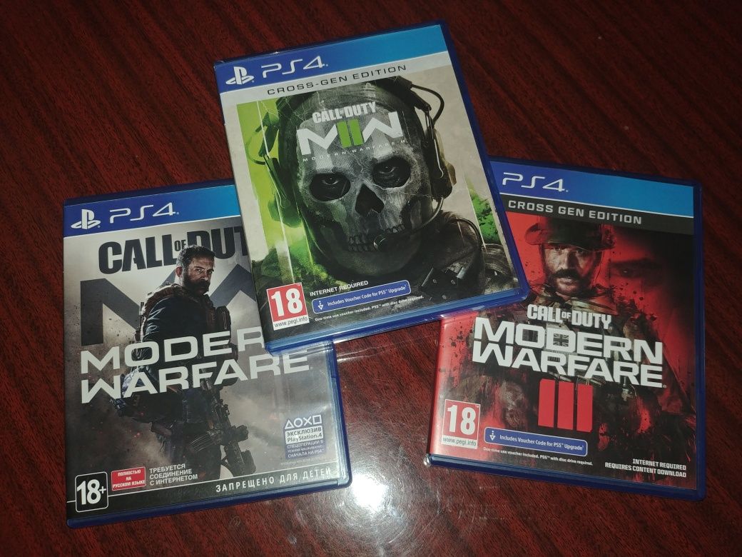 Call of Duty Modern Warfare Russound Ps4 / Ps5 Диски с играми