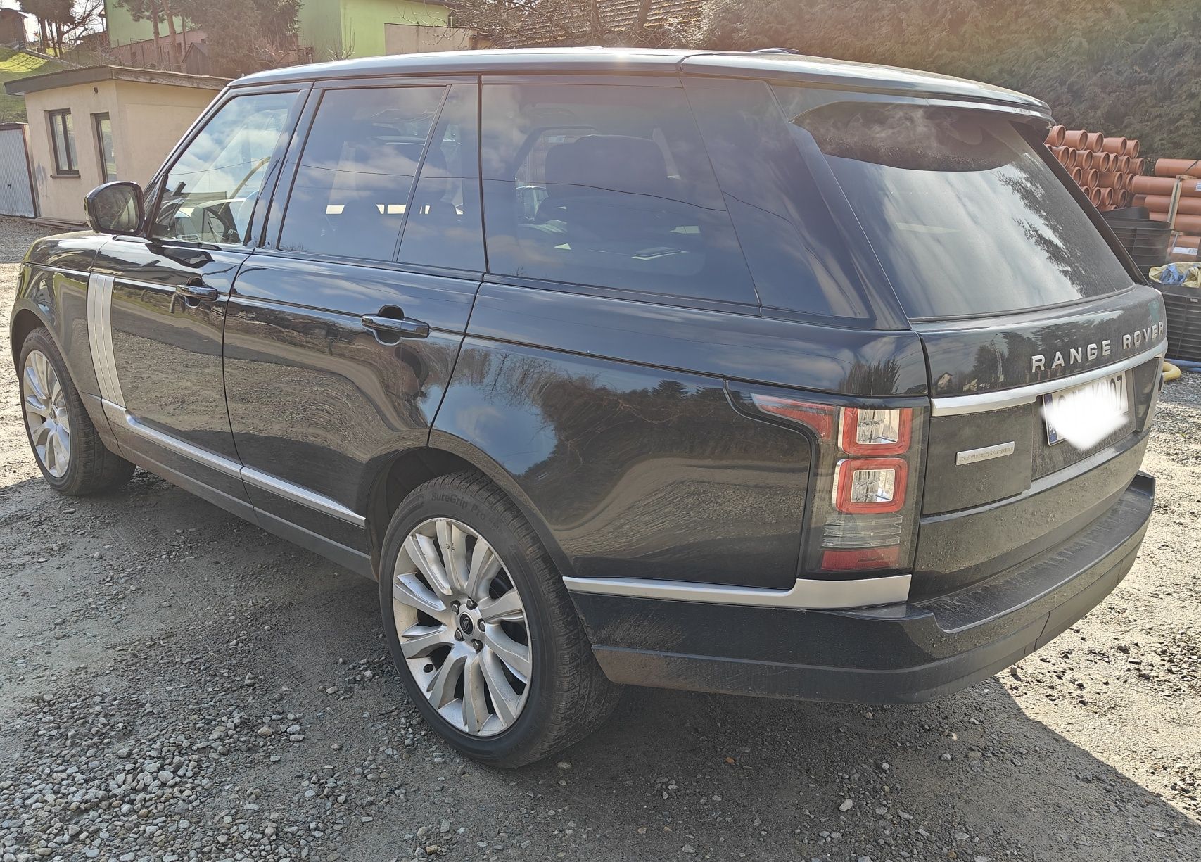 Range Rover 510 koni supercharger faktura VAT