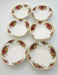 6x Miska Na Zupe Royal Albert Old Country Roses