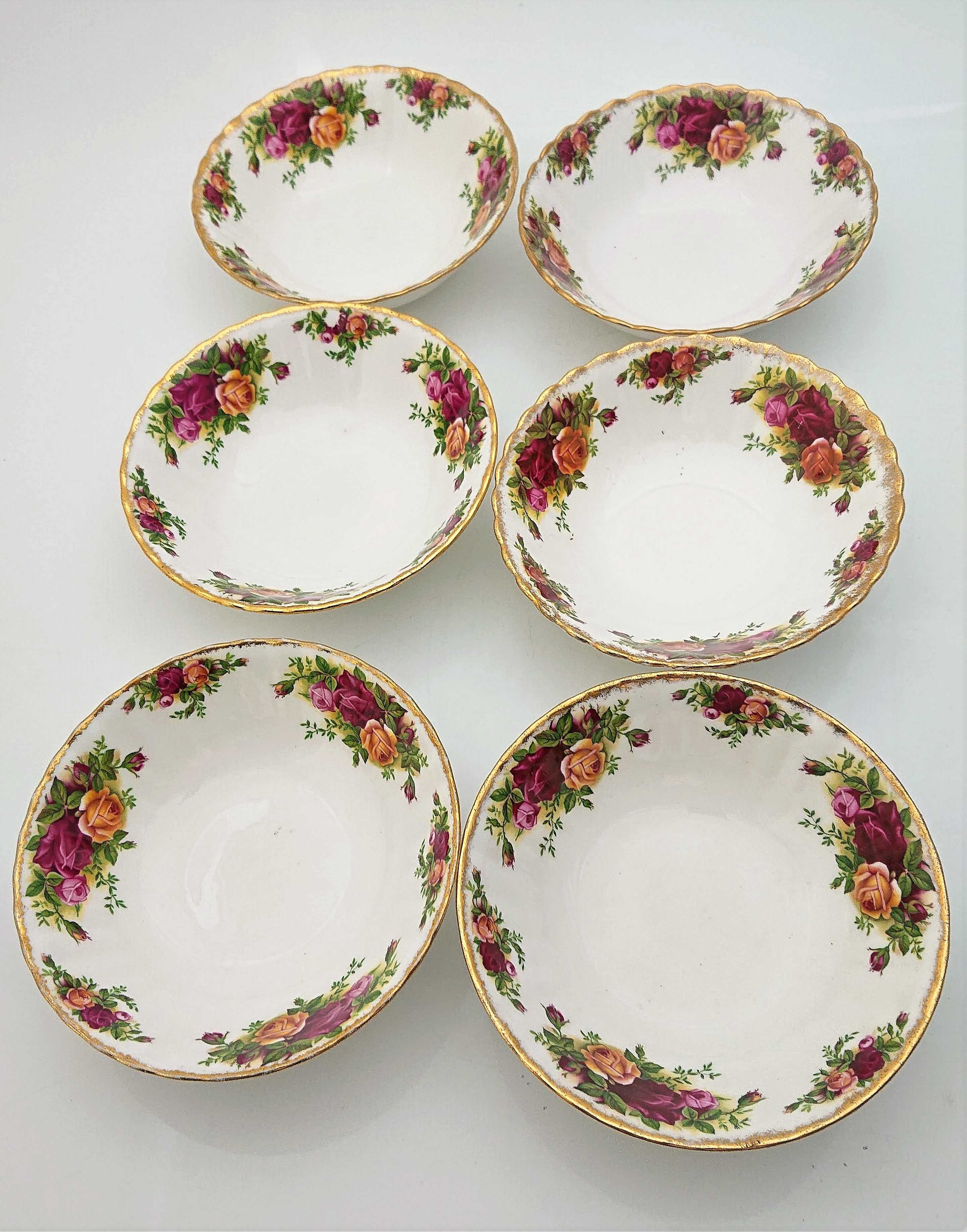 6x Miska Na Zupe Royal Albert Old Country Roses