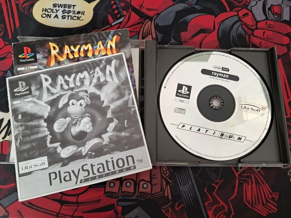 PS1 - Rayman c/selo IGAC