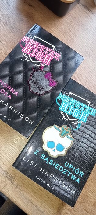 Książki Monster High 1 i 2