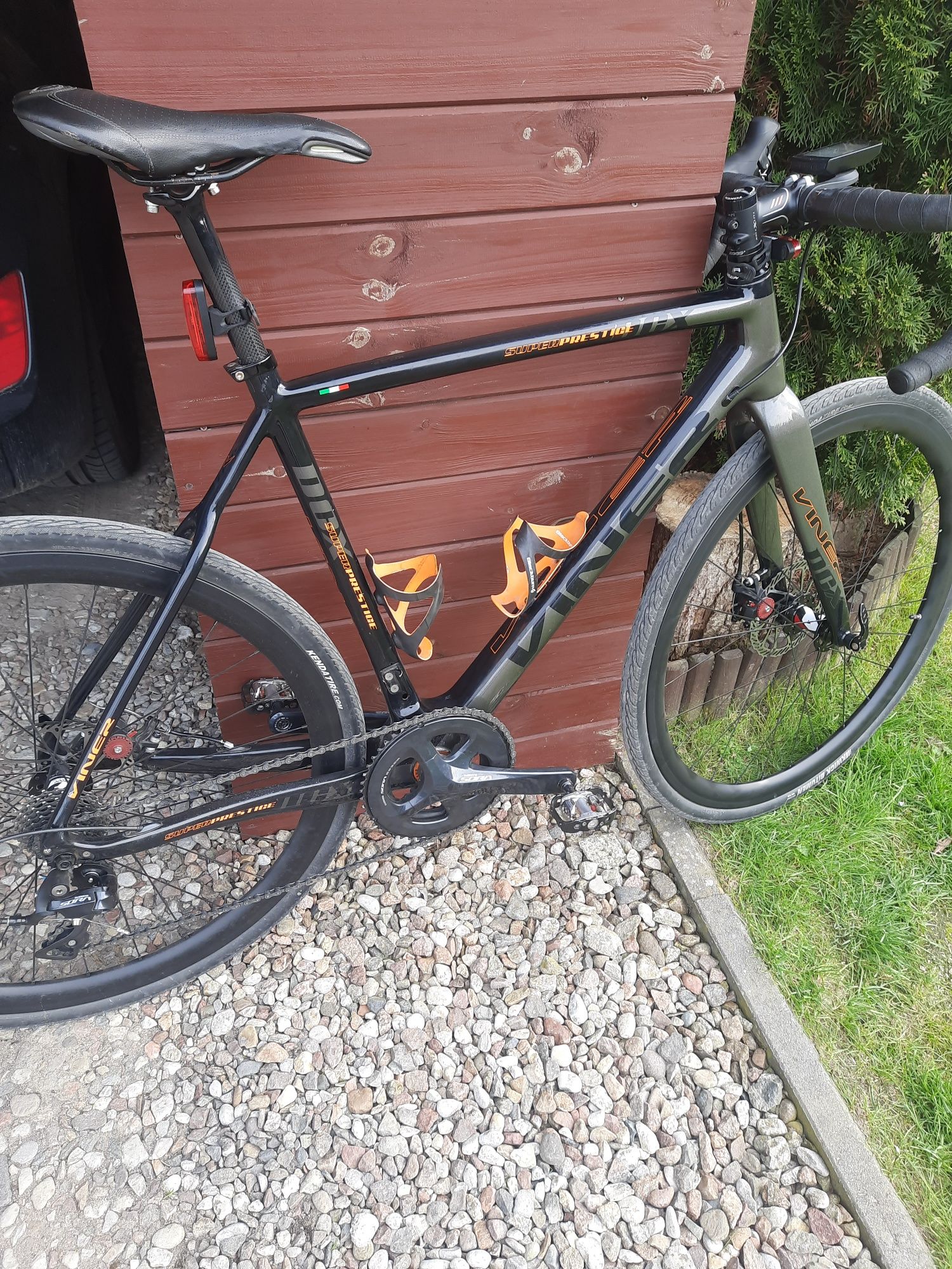 Frameset gravel, szosa