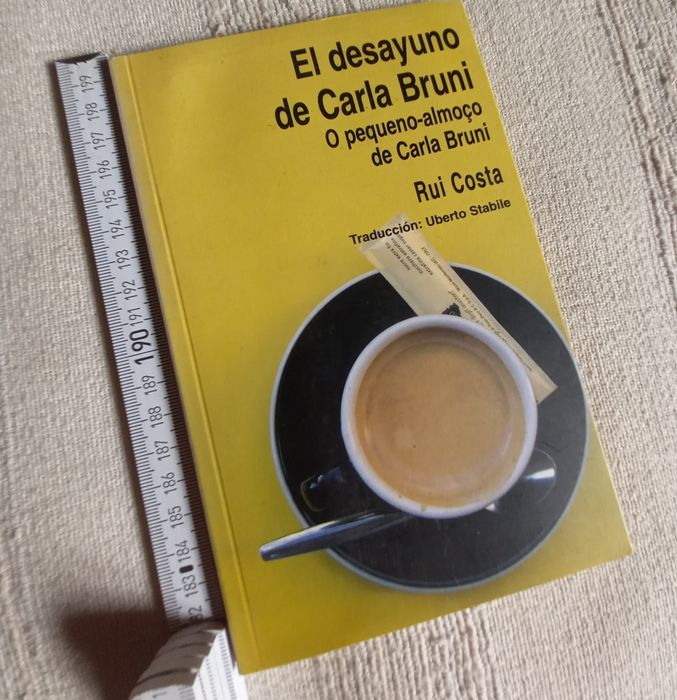 Livro de poesia de Rui Costa O Pequeno Almoço de Carla Bruni