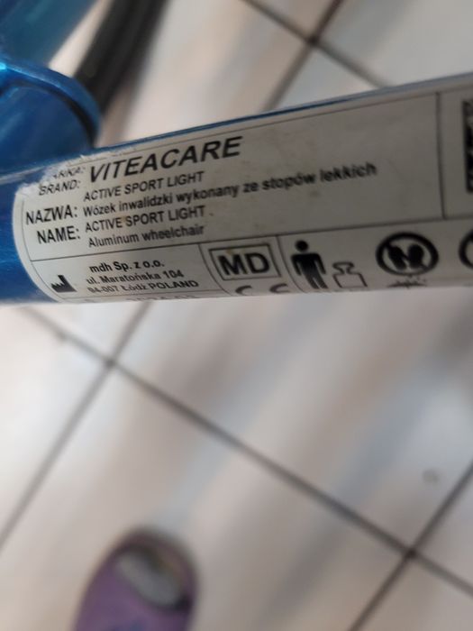 Wózek inwalicki Vita Care VCWK9ASL