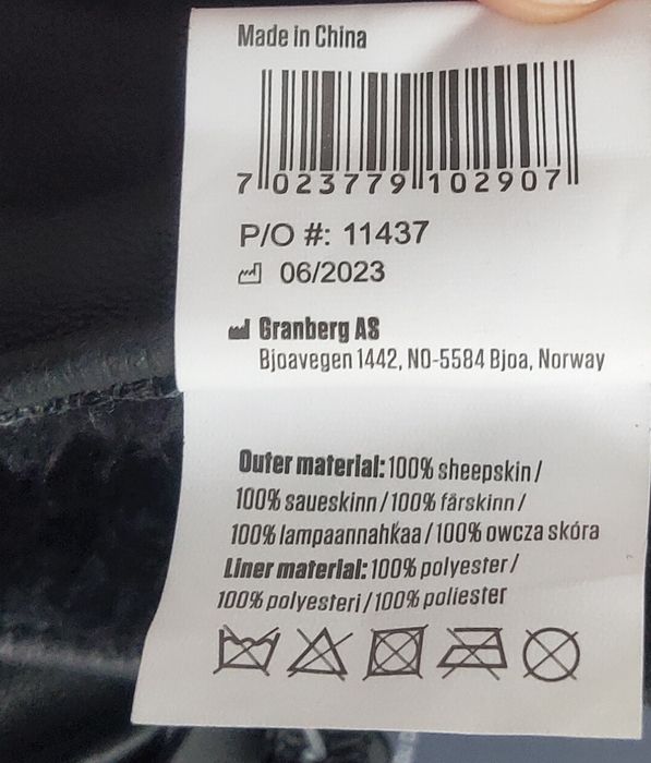 Варежки рукавицы кожа мех