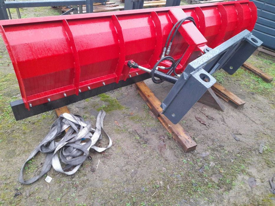 Do ładowarki traktora pług śniegu odśnieżny 3 m lekki John deere