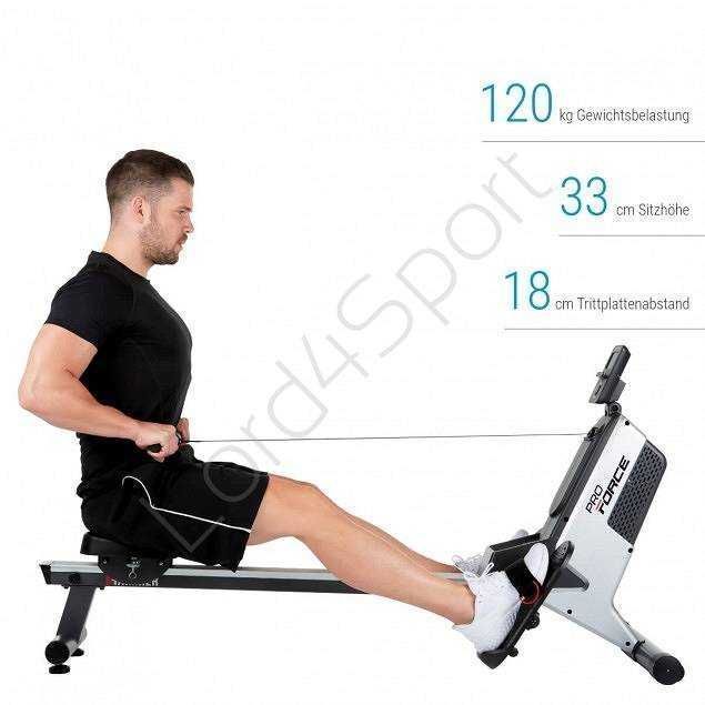 Wioślarz treningowy magnetyczny HAMMER PRO FORCE II