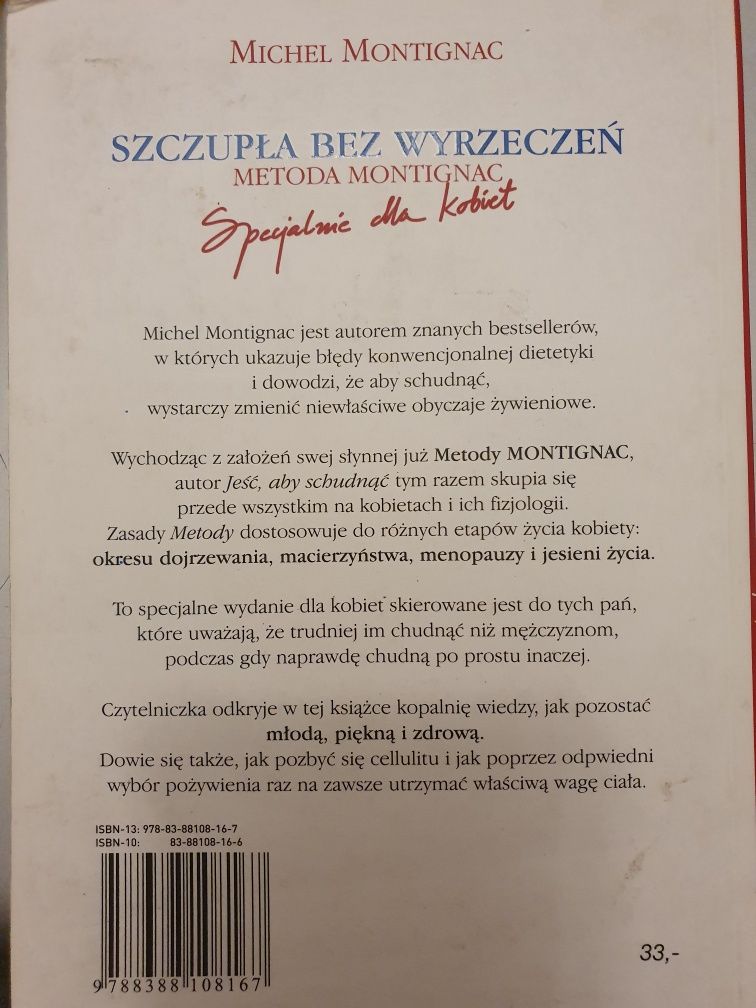 Michel Montignac: Szczupła bez wyrzeczeń