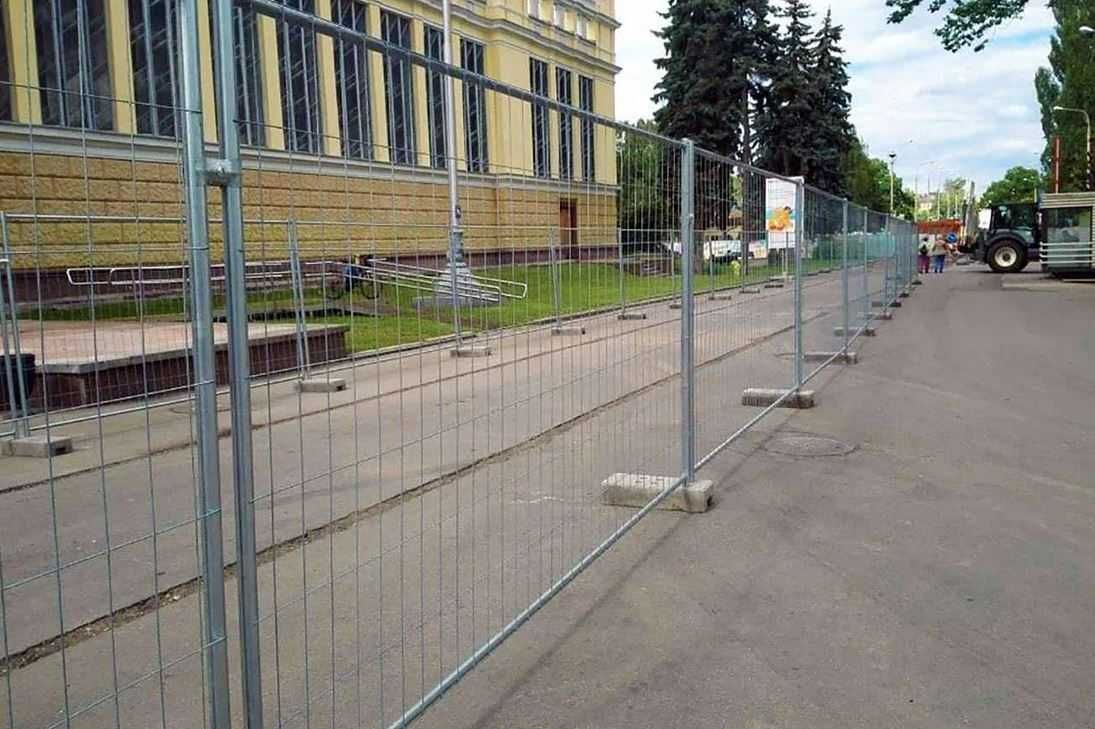 Оренда модульної огорожі Betafence, Heras