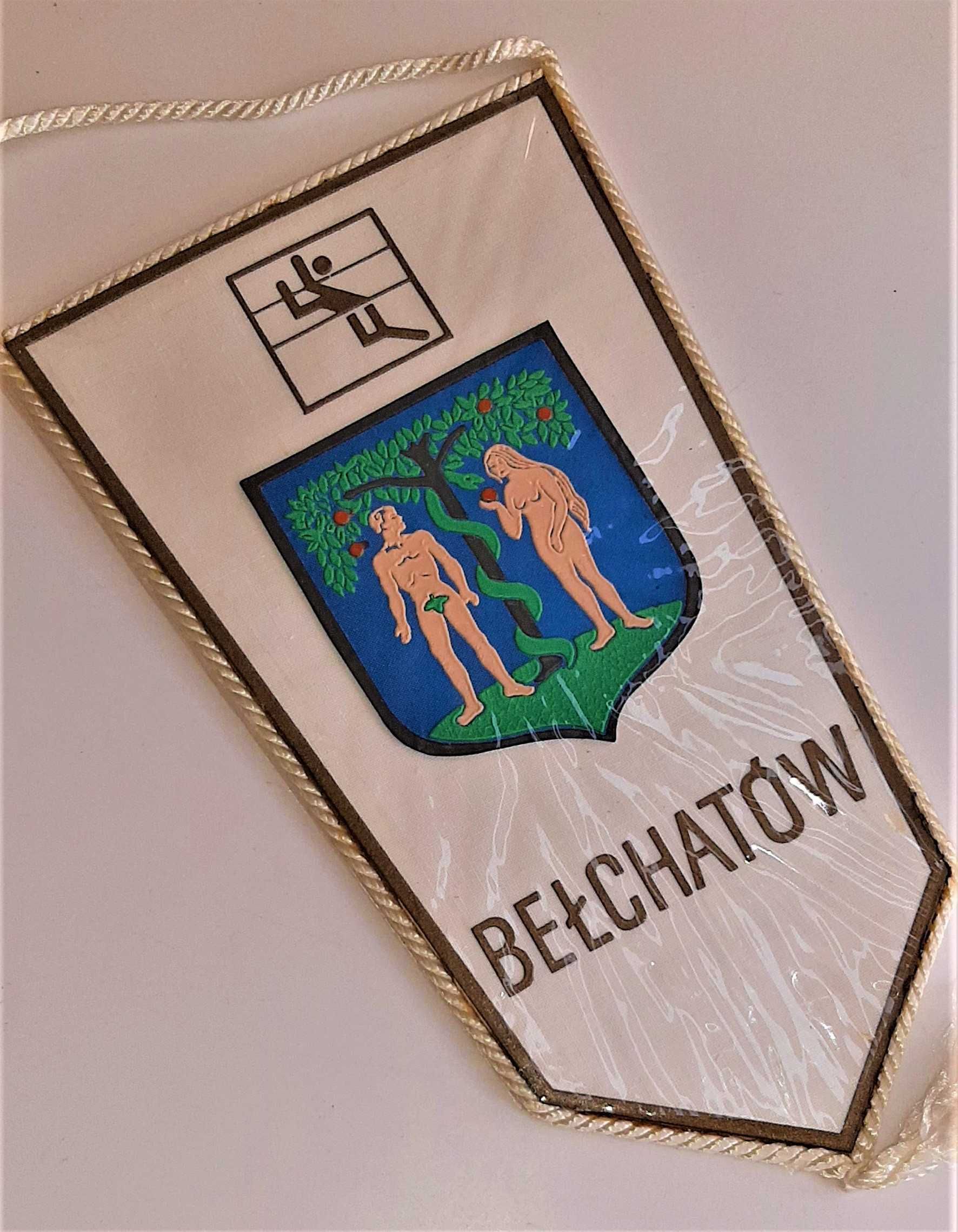 Proporczyk MKS Skra Bełchatów Siatkówka Herb
