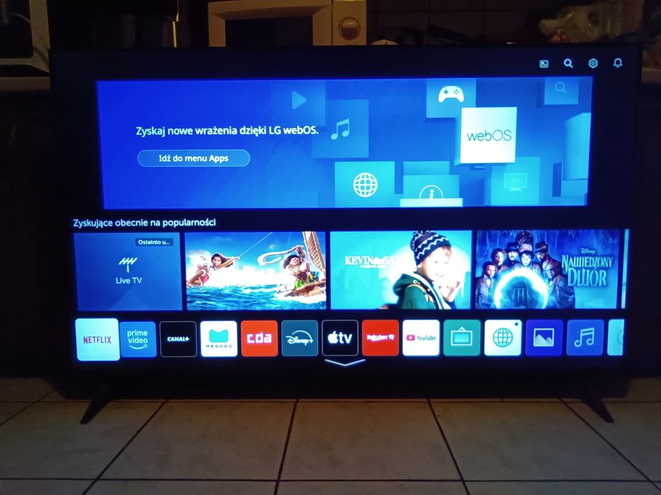 Tv LG 65" 4K SMART NanoCell DVB-T 2 hevc WiFi UHD HDR telewizor LED