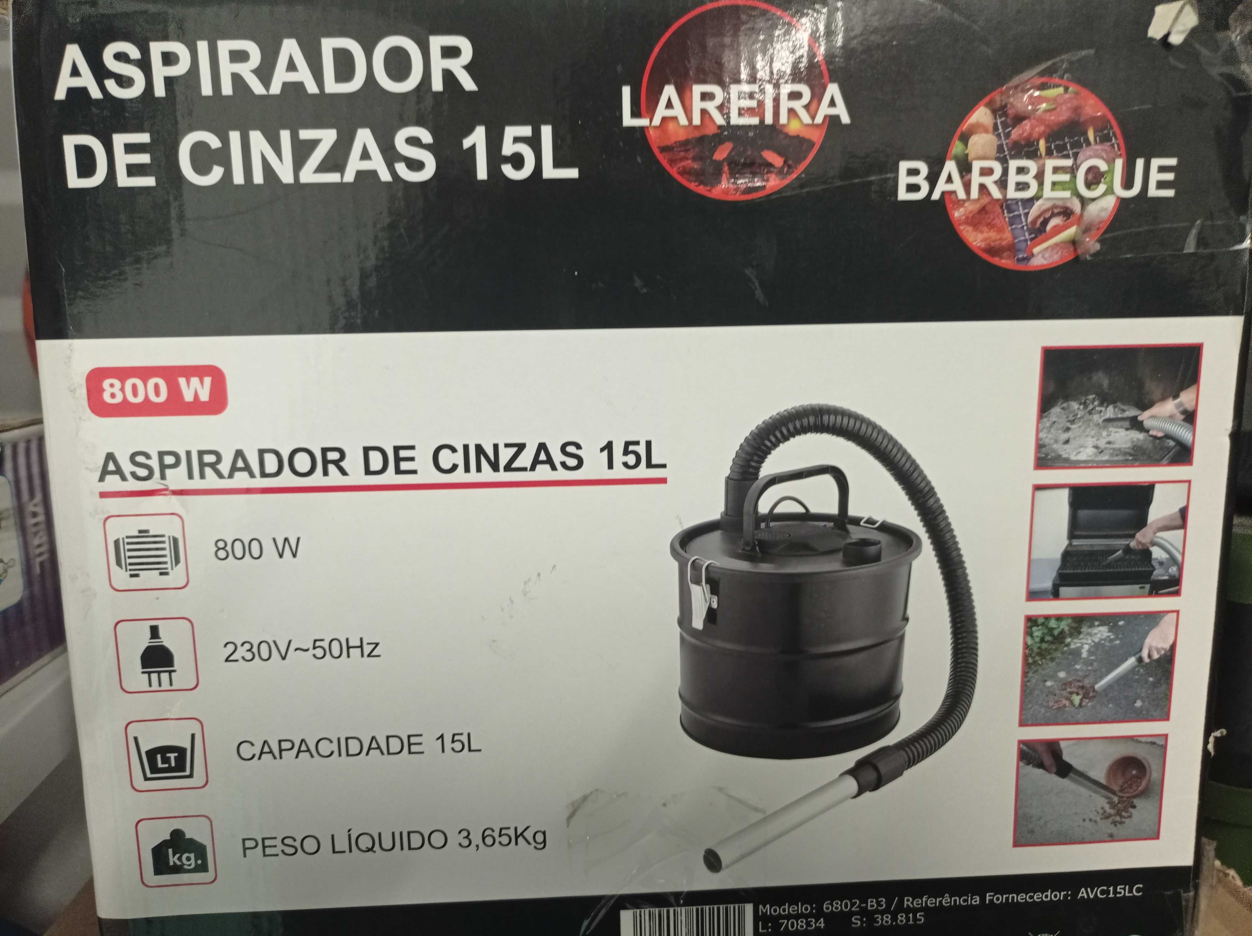 Aspirador de Cinzas 800W