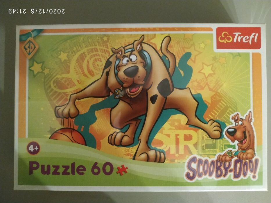 Puzzle Scooby Doo 60 elementów NOWE!