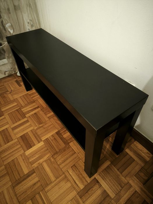 Móvel TV preto 90x26x45