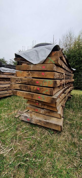 Tarcica Dąb, deski, drewno , szerokości  pow 50 cm