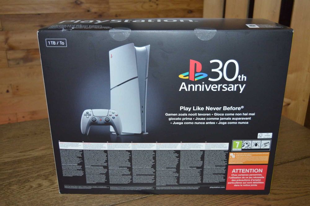 Sony PS5 Playstation 5 slim aniversário edition - Digital - Nova