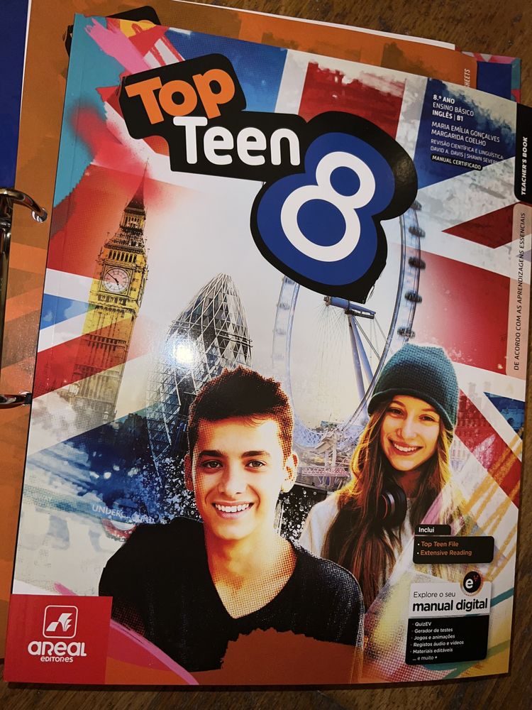Inglês 8°ano- Top Teen- Areal Editores